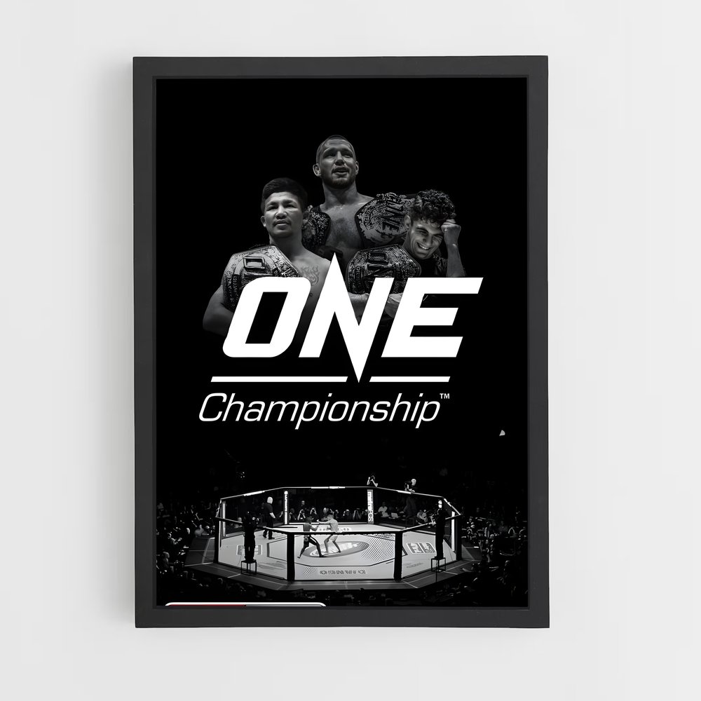 Poster Championnat Ultime – affiche Muay Thai (vue 2)